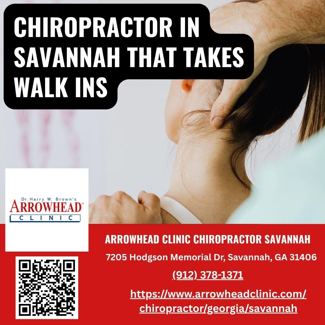 Arrowhead Clinic Chiropractor Savannah Expands Same-Day Treatment Access for Auto Accident Victims