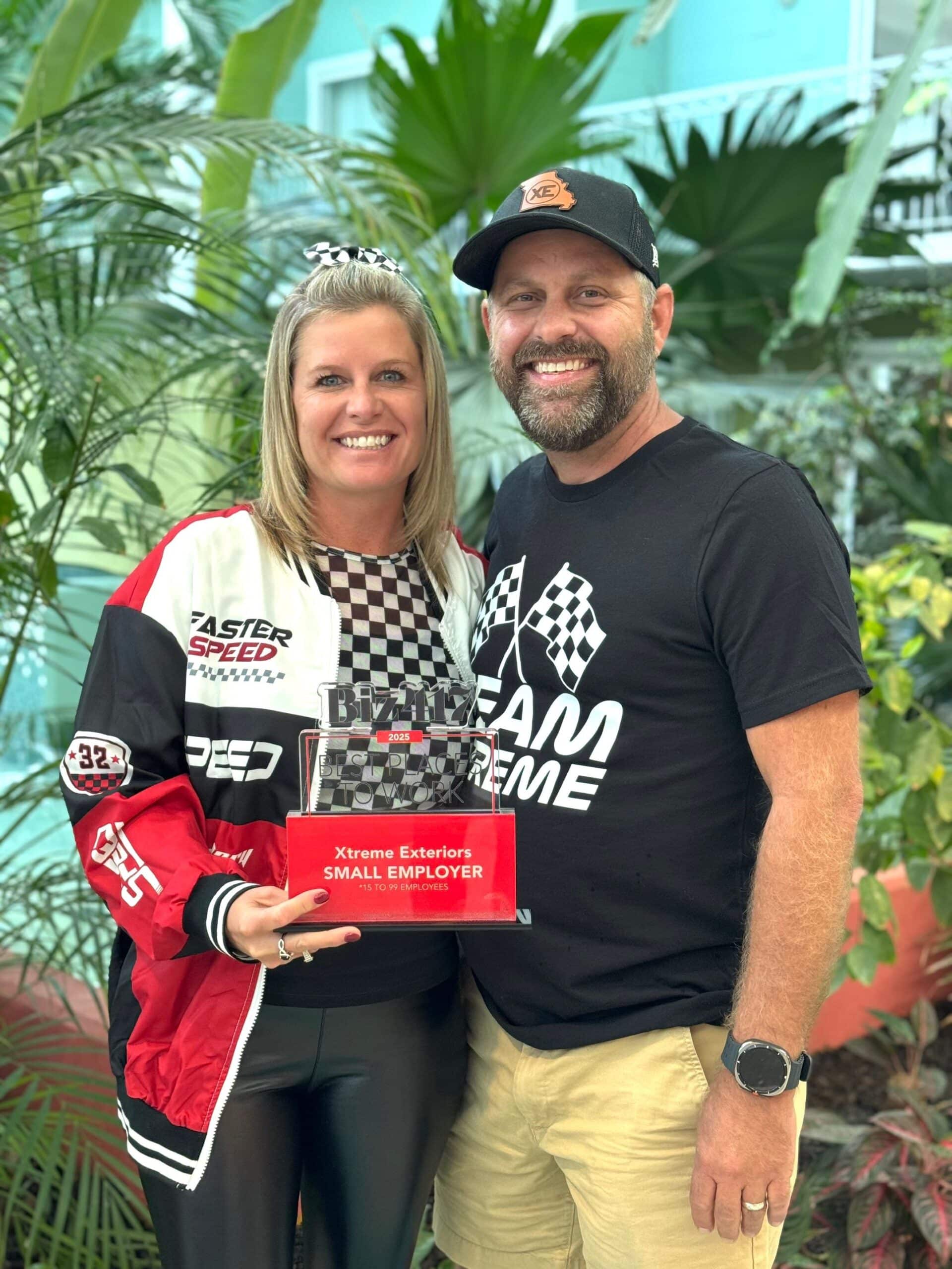 Xtreme Exteriors Recongnized Among Best Places to Work by Biz 417 Awards