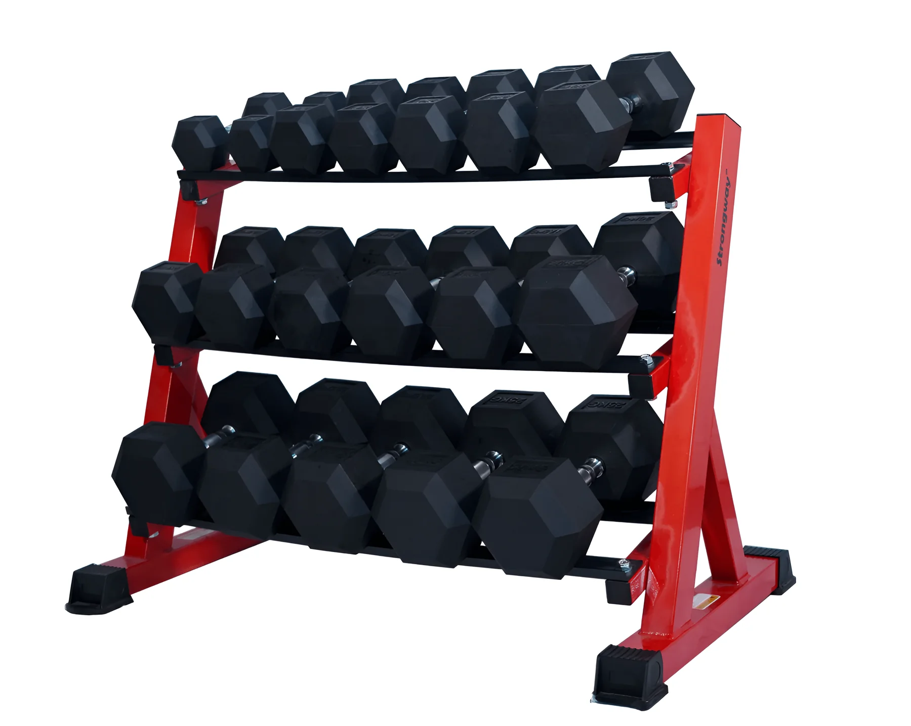 Hex Dumbbells Set With Rack Best Adjustable for Home Fitness Equipment Launched by Strongway Gym Supplies