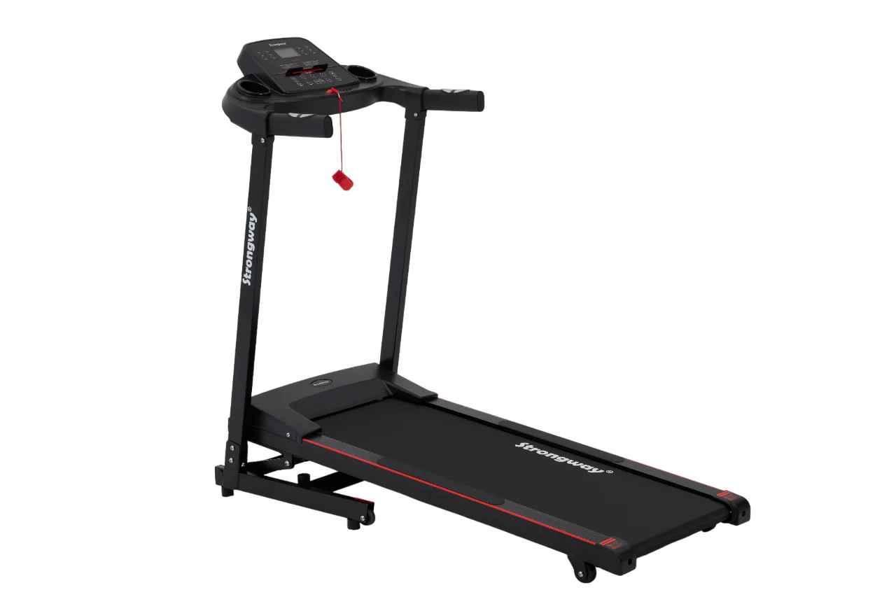 Folding Treadmill With Incline Unveiled for Home Fitness by Strongway Gym Supplies